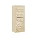 Salsbury Industries 3810S-08SFP Surface Mounted Horizontal 4C Mailbox, Sandstone