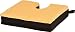 NOVA Medical Products Gel Foam Coccyx Seat Cushion, 4.8 Pound