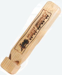 Childrens Toyshop  Toys : WOODEN TRAIN WHISTLE
