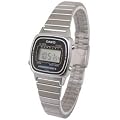 Casio LA670WA-1UW Vintage-Uhren Digital Wasserdicht Stahlarmband