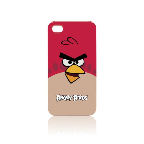 Gear4 Angry Birds H&uuml;lle f&uuml;r Apple iPhone 4S rot