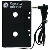 GE 73627 Cassette Adapter (Black)