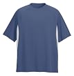 Men's Performance Color Block CrewNeck Tee Shirt
