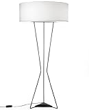 P-2819 Testa floor lamp - Fluorescent, white/white, small, 220 - 240V (for use in Australia, Europe, Hong Kong etc.)