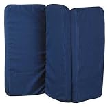 Canine Cushion Fold Away Orthopedic Dog Bed Blue 36X48