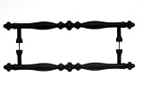 Top Knobs M809-18 Pair  Somerset Melon Back to Back Door Pull Rust