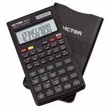 Scientific Calculator with Fractions, Lrg 2 Line LCD Display, 154 Functions VCT9302