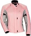 TOURMASTER/CORTECH TRINITY WOMENS MOTORCYCLE JACKET PINK SIZE:SML