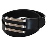 Adidas Golf Trophy Leather Belt (Black - 34)