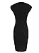 VfEmage Womens Sexy Elegant Summer Casual Party Cocktail Sheath Bodycon Dress 2612 Black M