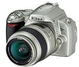 Nikon - D40 silver + AF-S DX 18-55 mm Lens