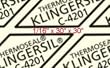 Gasket Material 06: 1/16" Thick x 30" x 30" KLINGERSIL&reg; C-4201