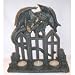 Dragon with Arched Window T Lite Candle Holder