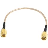 RF coaxial coax assembly SMA male to SMA male 3ft