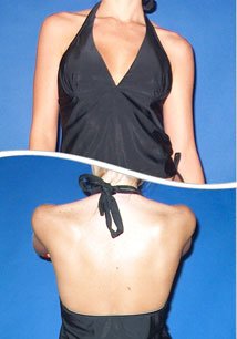 Solids Halter Tankini Top