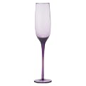 Midnight Champagne Flutes Set of 6 - Amethyst