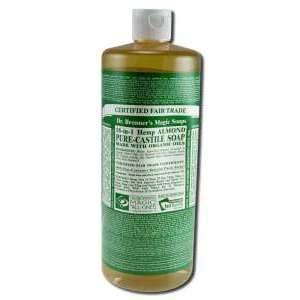 Dr Bronners Magic Pure-Castile Soap Organic Almond 32 oz