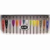 AA&E Archery Elite Plastifletch 4 3/4'' White 100 Pack Vanes