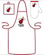Miami Heat Grilling Apron Set - Basketball Sports Merchandise