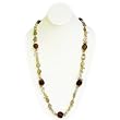 HinsonGayle "Adelaide" Pearl and Agate Rope Necklace