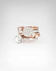 Stackable Crystal Ring Set