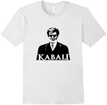 Men's Kabali Movie Rajinikanth t-shirt - Fan Made 2XL White