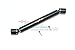 GPM Losi 1:10 Baja Rey / Rock Rey Upgrade Parts Aluminum & Steel Rear CVD Drive Shaft - 1Pc Set Black