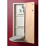 Review Stacks and Stacks  / Recessed Ironing Center w/ Unfinished Birch Door-5 - Swivel (Unfinished Birch/Gray) (47 7/8