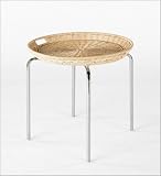 Euro Style 01115 Kalea Table Triple Brown/Chrome