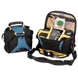 Domke Cub 20, Medium Size SLR Shoulder Bag, Black & Lagoon.