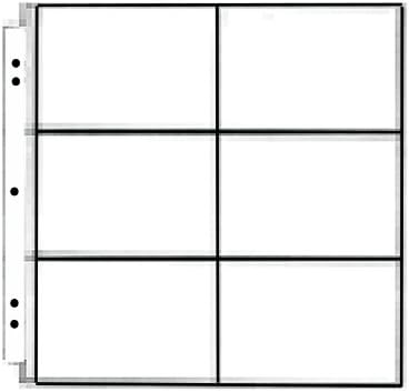 Collected Memories Photo Pocket Pages for Collected Memories 12-Inch by 12-Inch Post-Bound Refill Pack with 10-Pages, 3-Extenders and 2-Spacers, Holds 120-Photos