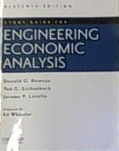 Engineering Economic Analysis - Study Guide
