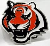 Cincinnati Bengals Enamel Pewter Buckle, NFL Football Buckle