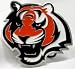 Cincinnati Bengals Enamel Pewter Buckle, NFL Football Buckle