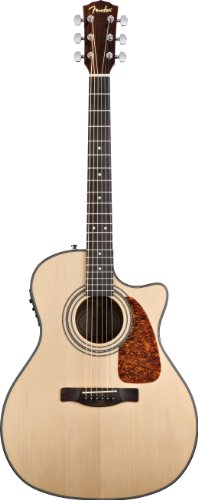 Fender CA-360 SCE Auditorium Acoustic-Electric Guitar, Natural