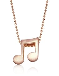 Alex Woo "Little Notes" Note Pendant Necklace, 16"