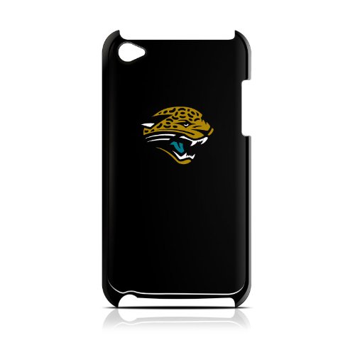 NFL Jacksonville Jaguars Varsity Jacket Hardshell Case for iPod Touch 4G, Black, 4.4x2.4-Inch