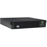 Tripp Lite SMART3000RMXL2U 3000VA 2880W UPS Smart Rackmount AVR LCD 120V USB DB9 SNMP 2URM, 9 Outlets