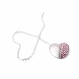 HDE (TM) 8GB Pink Crystal Heart Flash Drive