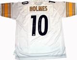 Santonio Holmes Autographed/Hand Signed Pittsburgh Steelers Reebok EQT Rookie Jersey