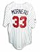 Justin Morneau Autographed Minnesota Twins White Pinstripe Majestic Baseball Jersey