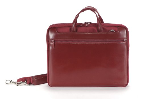 Tucano Work_out, Tragetasche f&uuml;r Notebooks Leder, Large, rot (Stile-Serie) im Preisvergleich 