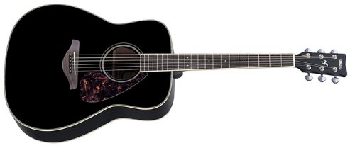 Yamaha FG720S Acoustic Guitar, Black