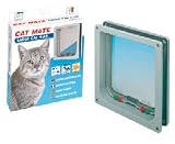 Large Cat Flap - Brown