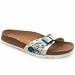 Birkenstock Madrid - 7 Uk - White & Blue - Man Made