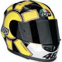 AGV XR2 GOTHIC HELMET YELLOW MD 01012770