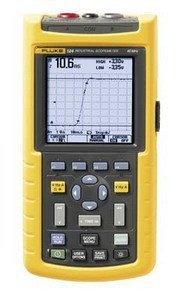 Fluke 124 Portable Oscilloscope Scopemeter MultiMeter Meter Tester Test Equipment