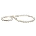 AA+ Quality, 7.0-8.0 mm White Freshwater Pearl Necklace, 16-inch, 14k Yellow Gold Clasp