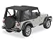 Bestop Replace A Top -51121-15- Color: Black Denim/ incl. Half Door Skins / Clear Windows / Fits: 97-02 Jeep Wrangler TJ