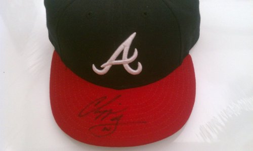 Chipper Jones Signed Atlanta Braves Baseball Hat